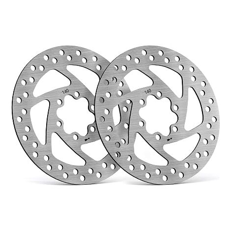 140 mm Disc Brake Rotor for Scooter with 6 Holes Rounded Brake Pad Compatible with G2 MAX / G2 PRO Electric Scooter – Brake Parts Accessories (1/5)