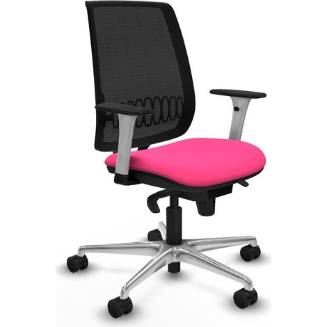 Bürostuhl piqueras y crespo Alares rosa Kunstleder Aluminium (1/2)
