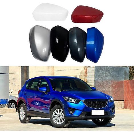 Passend für Mazda CX-5 (Baujahre 2013–2014): Rückspiegelgehäuse, Rückspiegelabdeckung, reflektierender Linsenrahmen, Blinker – rechte Seite – obere Abdeckung (unlackiert).