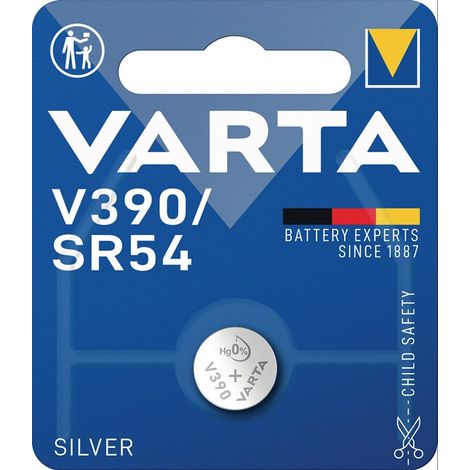 Knopfzelle Electronics 1,55 V 59 mAh SR54 11,6x3,1mm VARTA