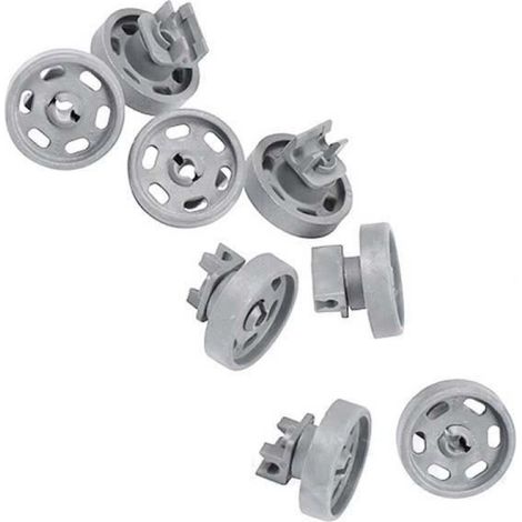 Roulettes Pour Panier Inférieur Lave-Vaisselle - Compatible Avec Modèles Arthur Martin Et Electrolux - Kit De 4 Roulettes