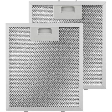 Filtres pour hottes aspirantes - lot de 2 - Filtre en aluminium pour hottes aspirantes, 267 x 305 x 9 mm, compatible avec les modèles Elica et Recamania (1/5)
