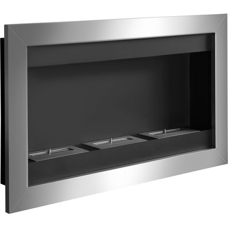 Cheminée easycomfort bioethanol fireplace 6600W 110x63 cm (1/3)