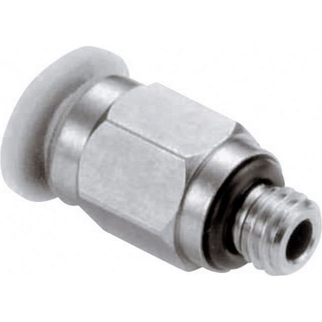 IMI NORGREN Gerade-Verbinder M02250406   Außengewinde: M6  Rohr-Ø: 4 mm   1 St.