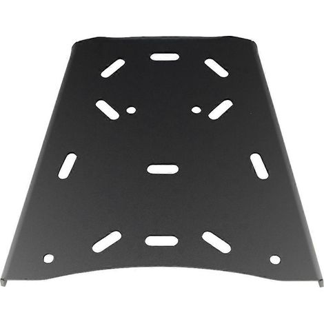 Plaque élargie pour porte-bagages arrière pour Scrambler 400X 2023-2025 - Noir (1/5)
