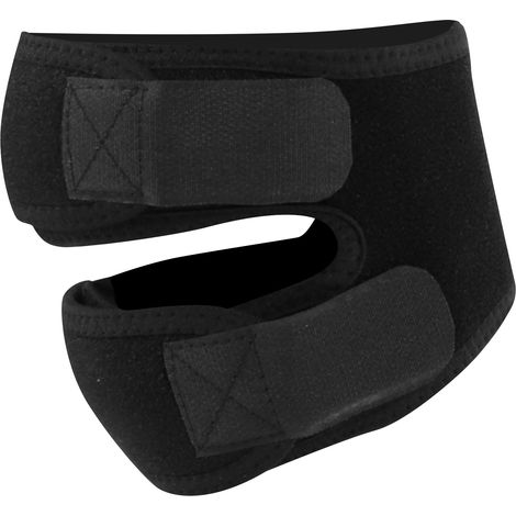 Sangle de Genou en Silicone Ajustable pour Tendinite - Support Rotulien pour Course à Pied, Fitness et Randonnée (1/5)
