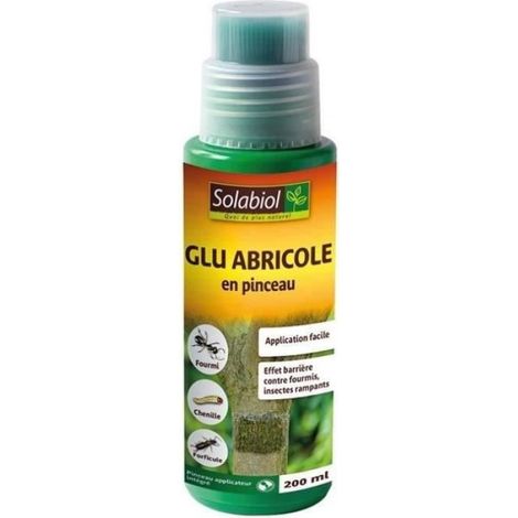 Glu Arboricole - Barrière Anti-Insectes Pour Arbres - Application En Pinceau - 200 ml (1/2)