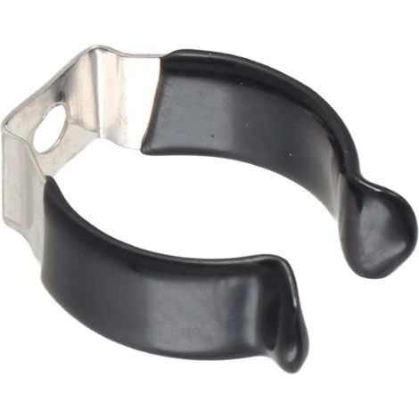 Lot de 10 pinces à ressort en tissu éponge, sangles de rangement pour outils robustes, cintres muraux (1/5)