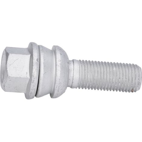 Boulon de roue de remplacement M14X1.5 à siège sphérique en acier argenté pour SUV, camion et fourgonnette Q7 2007-2021 (1/5)