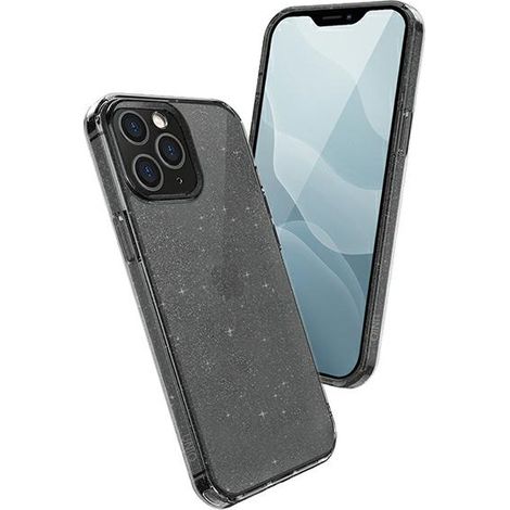 Coque UNIQ LifePro Tinsel pour iPhone 12 Pro Max 6,7" noir/fumée vapeur (1/4)