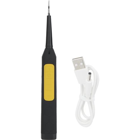 Nettoyeur dentaire ultrasonore réglable 3 niveaux, outil de détartrage dentaire, recharge USB