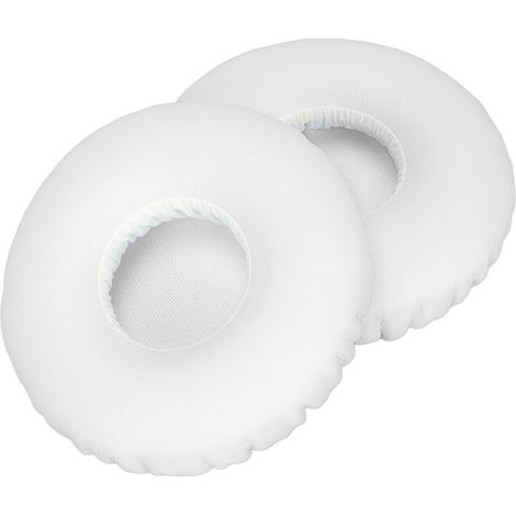 Weiche und einfach zu installierende Ersatz-Ohrpolster für kabellose Bluetooth-Kopfhörer E40 E40BT (weiß) (1/5)