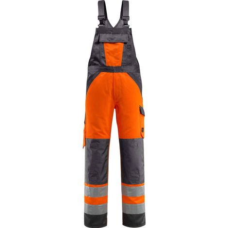 MASCOT Safe Light Latzhose Gosford Gr. 82C58 hi-vis or/dunkelanth 15969-948 (1/4)