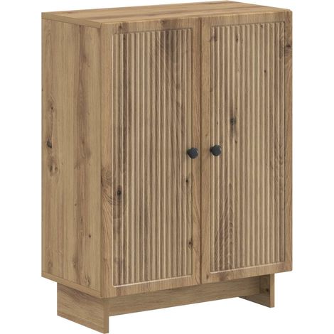 Armario de Almacenamiento para Baño EDE Roble artisan vidaXL (1/5)