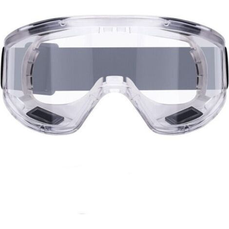 Lunettes de sécurité transparentes anti-buée, lunettes anti-rayures, adaptées au bricolage, au ponçage, au dépoussiérage et au travail du bois, utilisation à long terme (1/5)