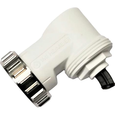 HEIMEIER Raccord coudé M30x1,5 pour têtes thermostatiques et servomoteurs, 7300-00.700 (1/2)