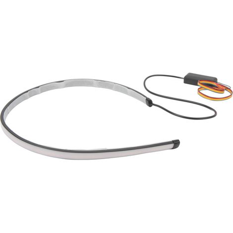 12V Rücklichtleiste mit Brems- und Fahrlicht, durchlaufendem gelben und roten Brems- und Blinklicht für Auto, Motorrad und Elektrofahrzeug, 60 cm / 23,6 Zoll (1/5)