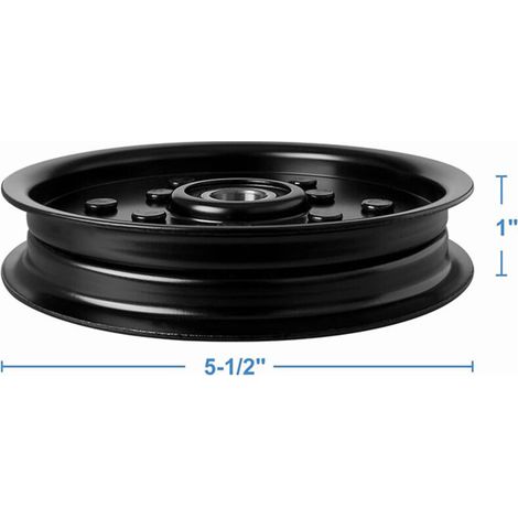 Roues de renvoi pour tondeuses à gazon John Deere AM106627 AM121602 LT133 LT160 F725 X320 GT235 (1/5)