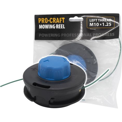 Testina per filo Procraft MR-9 con base in plastica 2,4 mm x 2,5 m M10 x 1,25 (1/4)