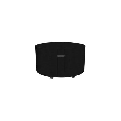 Funda redonda para mesa de jardín, impermeable, resistente a los rayos UV, de tela Oxford resistente, protección para mesas de exterior (120 × 75 cm) - Crezuo