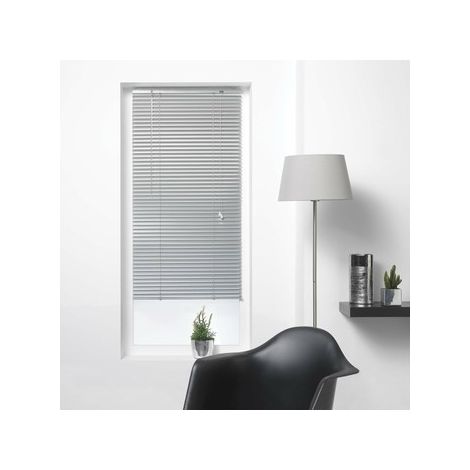 Store venitien lamelles 60 x 180 cm aluminium venitien Argent