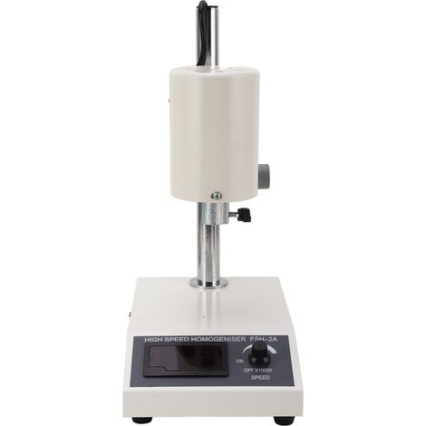 Homogénéisateur/disperseur/émulsificateur de laboratoire à haute vitesse réglable (8 000 à 22 000 tr/min) pour 5 à 1 000 ml, prise UE 220 V (1/5)