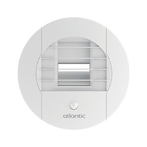 Atlantic – Bouche hygroréglable VMC 80mm – Débit modulable selon humidité – Installation rapide avec système manuel ou électrique