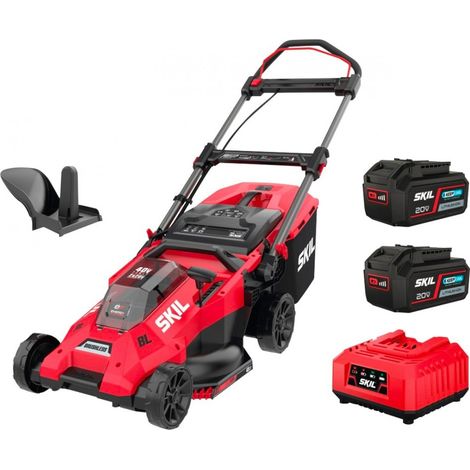 Skil GM1E0140BA Tosaerba a batteria rosso 43 cm