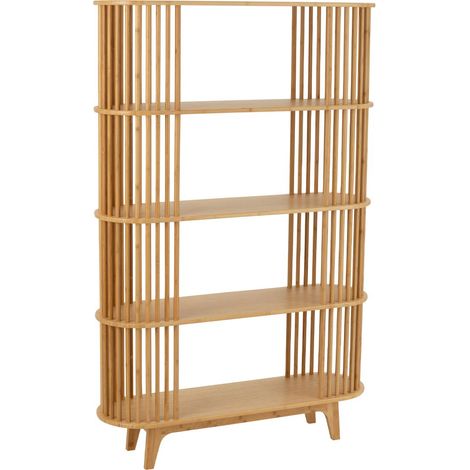 Étagère 4 Niveaux en Bambou "Live" 154cm Naturel