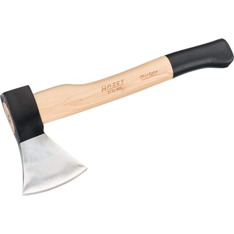 Hachette à main 2132-600 I Double clavetage de sécurité I fourreau spécialement poli avec technique d'affûtage à lamelles I pour fendre le bois de chauffage et couper les petites branches (1/5)