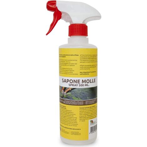 Bio ALT SAPONE MOLLE SPRAY Insetticida biologico pronto uso orto giardino 500 ML (1/5)