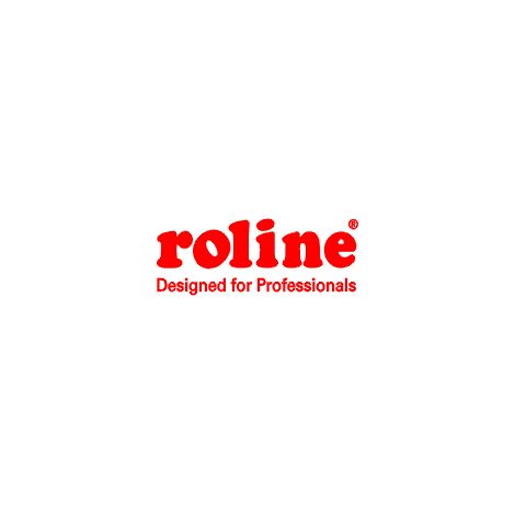 Roline Cable 4K HDMI Ultra HD con Ethernet, ST/ST, negro, 15 m