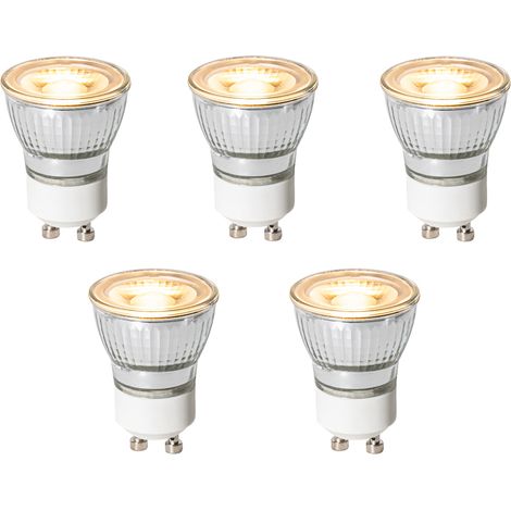 5er-Set GU10 3-Stufen-Dimmbare LED-Lampen 35mm 4W 220 lm 2700K