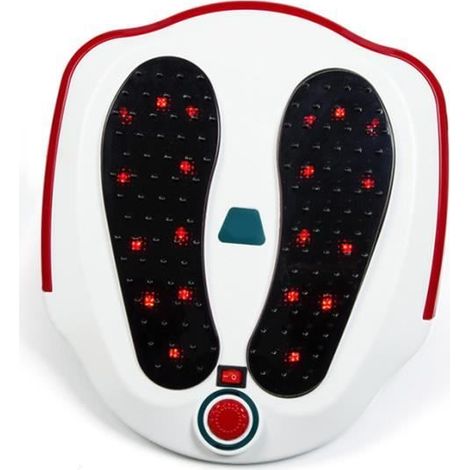 Appareil Massage Pied pour La Circulation Sanguine Jambe et Appareil de Traitement de Relaxation Machine pour Le Corps - Blanc (1/4)