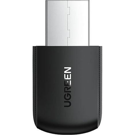 Adaptador de red externo USB de doble banda Ugreen - WiFi 11ac AC650 Negro (CM448) (1/5)