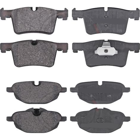 KIT PASTIGLIE FRENO ANTERIORI E POSTERIORI compatibile con BMW X3 (F25) / PASTIGLIE FRENANTI AUTO OEM FDB4394,FDB4376 / SOSTITUZIONE DIRETTA / BASSA POLVERE / SILENZIOSO