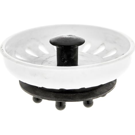 Tapón Fregadero Teka Ø 45mm  Rejilla Blanca  Recambio Original Código 10199001  Cierre Estanco Válvula Cesta