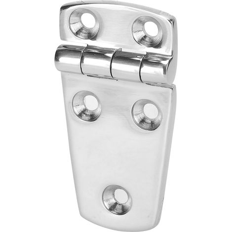 Charnière de porte 5 trous en acier inoxydable 316, accessoire universel 76 x 38 mm pour fenêtre de placard (1/5)