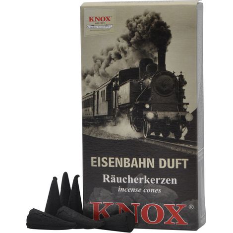 Knox Räucherkerzen Eisenbahnduft - 24 Stück