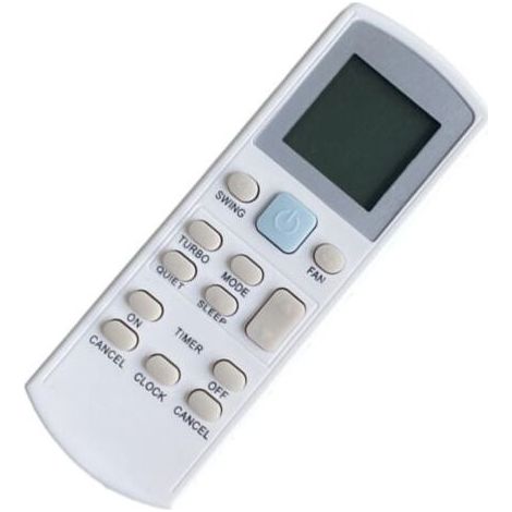 Remplacement de la Télécommande du Climatiseur ACSON DAIKIN APGS02 ECGS02, Boutons Sensibles LCD Dispaly Remplacement AC Remote, Universal AC Remote pour DAIKIN (Blanc) (1/5)