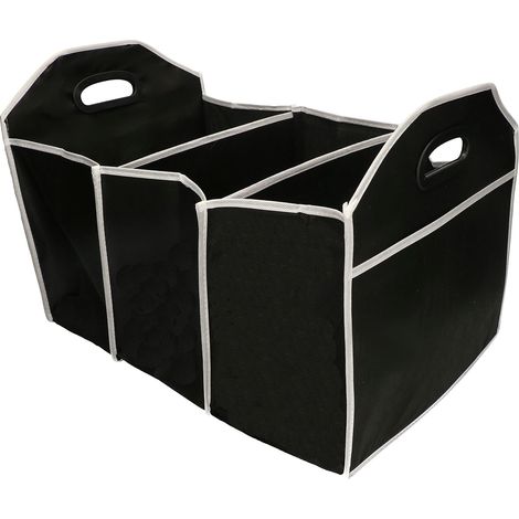 KOTARBAU Organiseur de coffre pliable 52 x 32 x 32 cm avec 3 chambres (1/5)