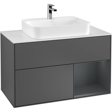 Villeroy & Boch G371HGGK Meuble sous-lave-mains Finion G37 (1/2)