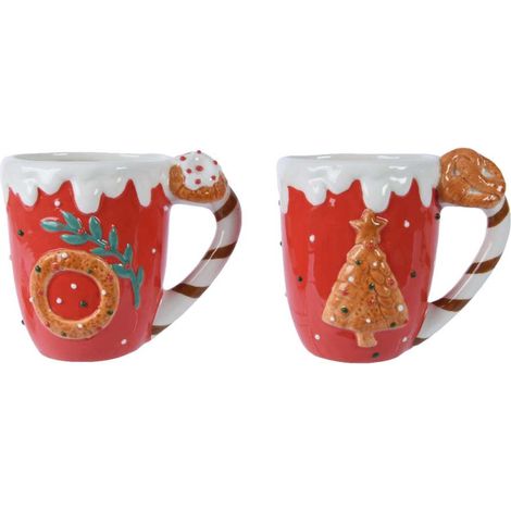 Mug Natalizia Donut e Pretzel