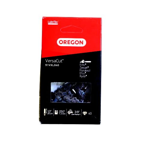 Altrad – Chaine Oregon élagueuse thermique 91VXL040 – Longueur 40cm – Nombre de maillons 57 – Pour bois dur et teck (1/2)