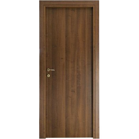 Porte à battant 70x210 cm noyer cognac