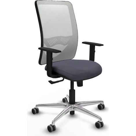 Piqueras y Crespo Bürostuhl Grau Ergonomisch