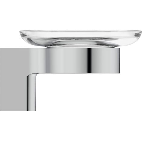 Ideal Standard Connect Jabonera, cristal transparente, cromada, (1/2)
