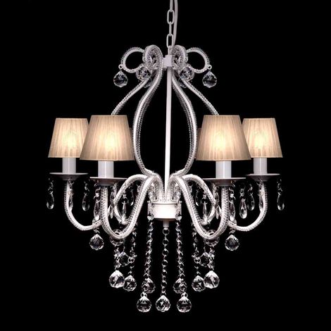 Chandelier avec 2300 cristaux Blanc (1/5)