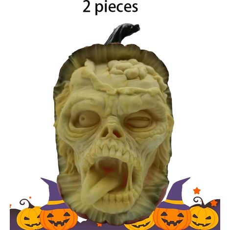 Leuchtender Halloween-Kürbis, kürbisförmige Halloween-Lichter – Schreibtischlampen – Sammlerfiguren (1/5)