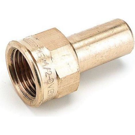 Kupfer Pressfitting Sudo-Press Einsteck-Übergangsverschraubung Innengewinde 18 mm - 3/4" Kontur V DVGW